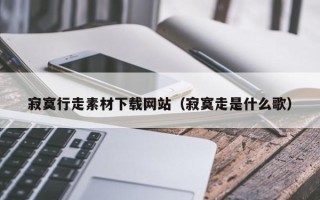 九江寂寞行走素材下载网站（寂寞走是什么歌）